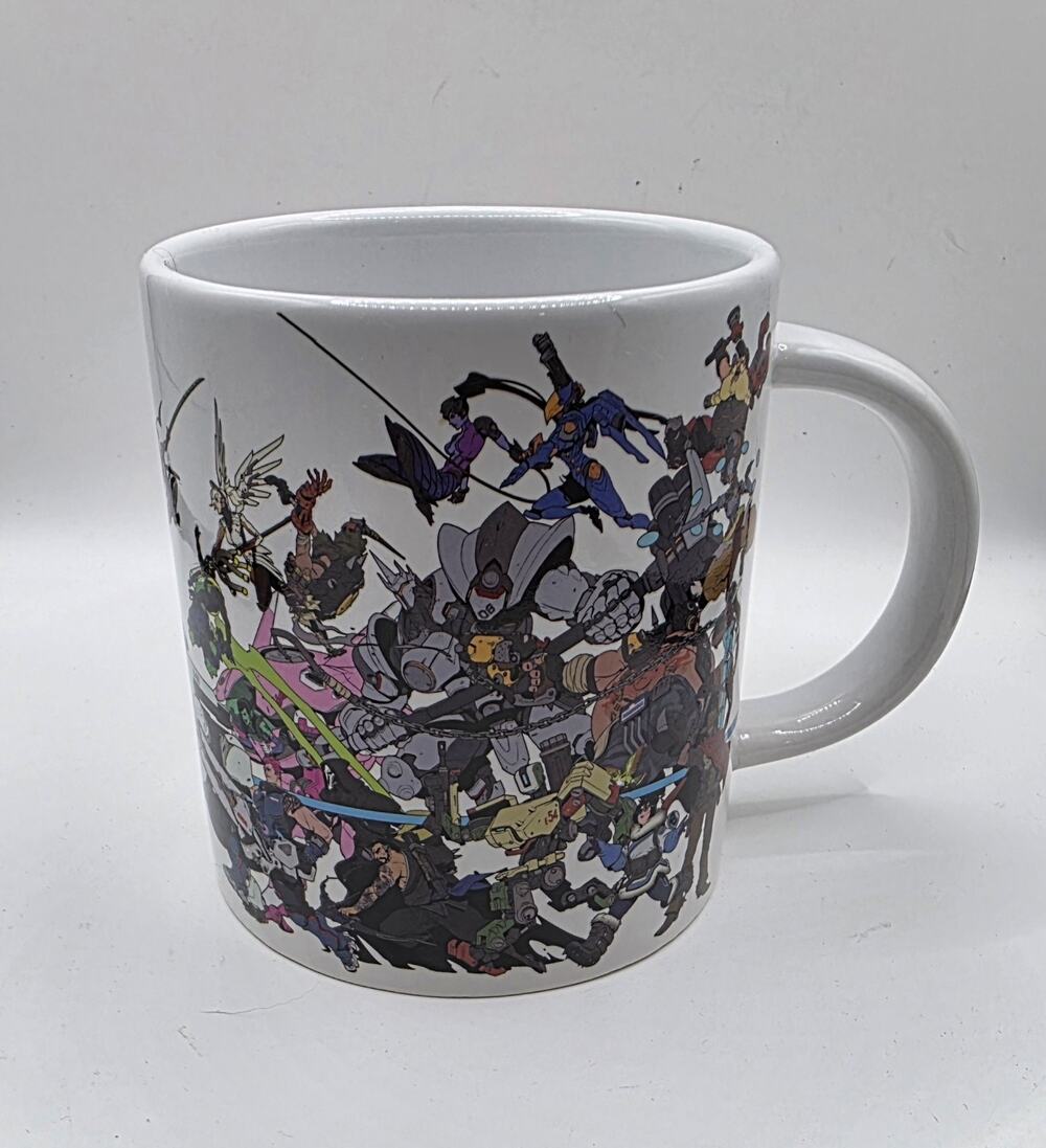 Overwatch Heroes Group 16oz Mug Just Funky JF16668 Blizzard 2017 Characters